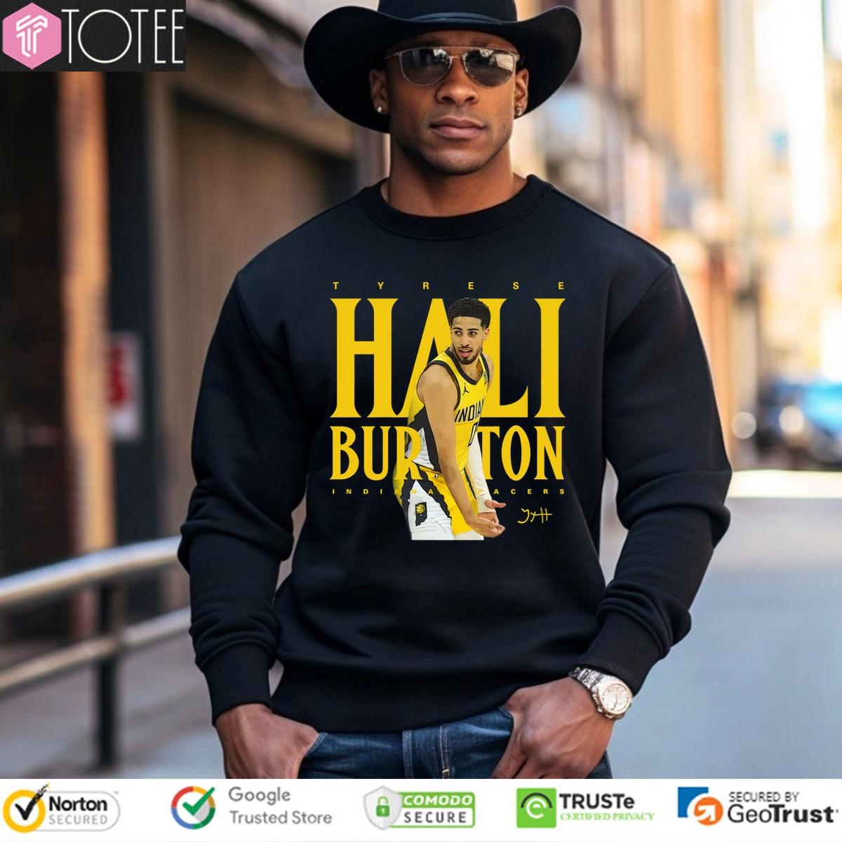 Tyrese Haliburton Big Balls Celebration Indiana Pacers Signature Sweatshirt