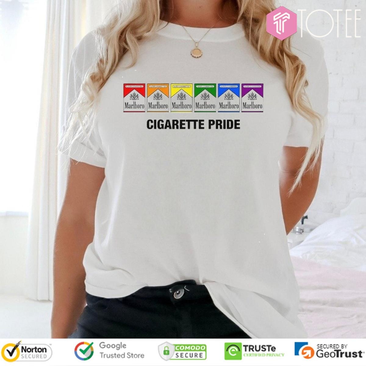 Marlboro Cigarette Lgbt Pride Rainbow Gay Colors T-shirt