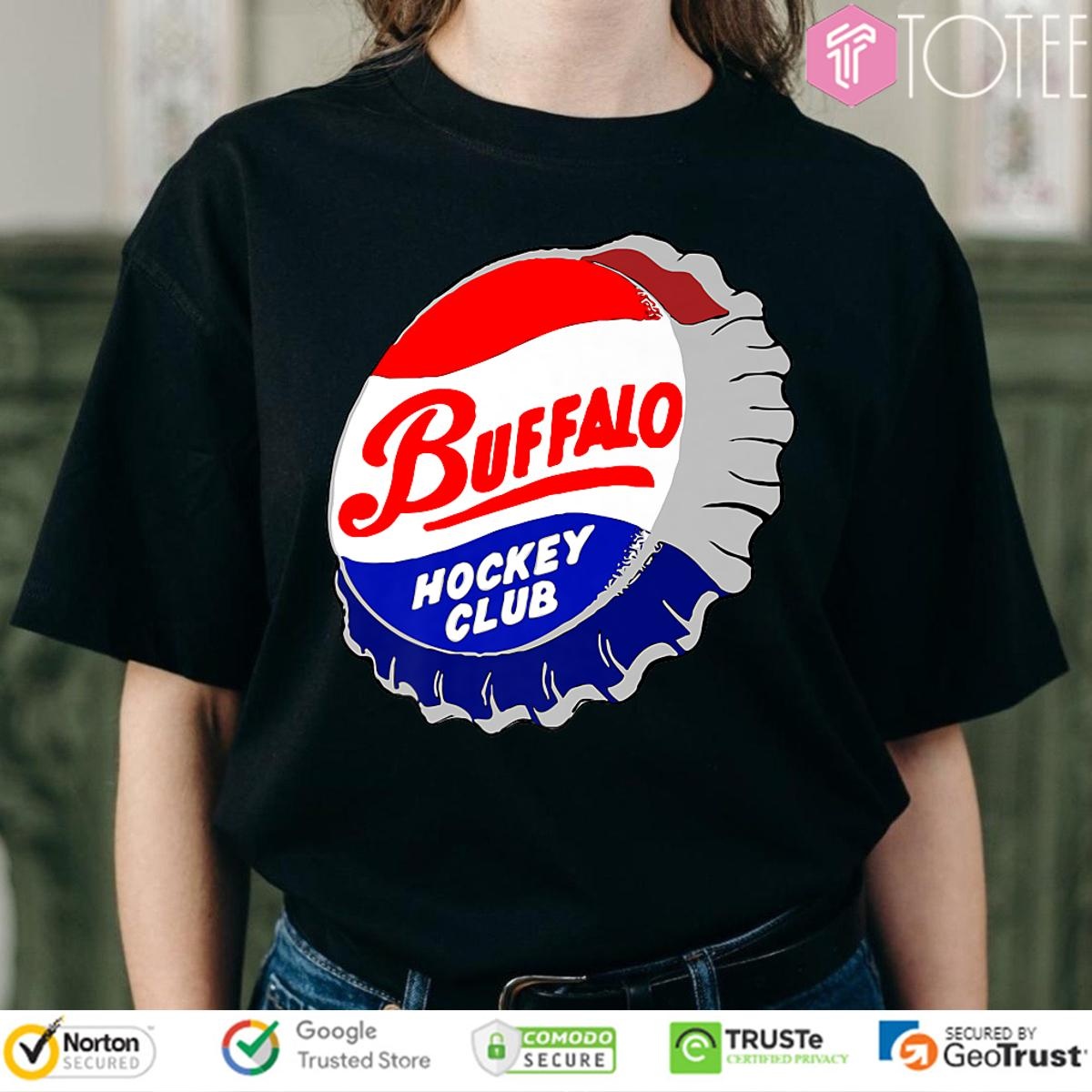 Beer Bottle Cap Buffalo New York Hockey Club T-shirt