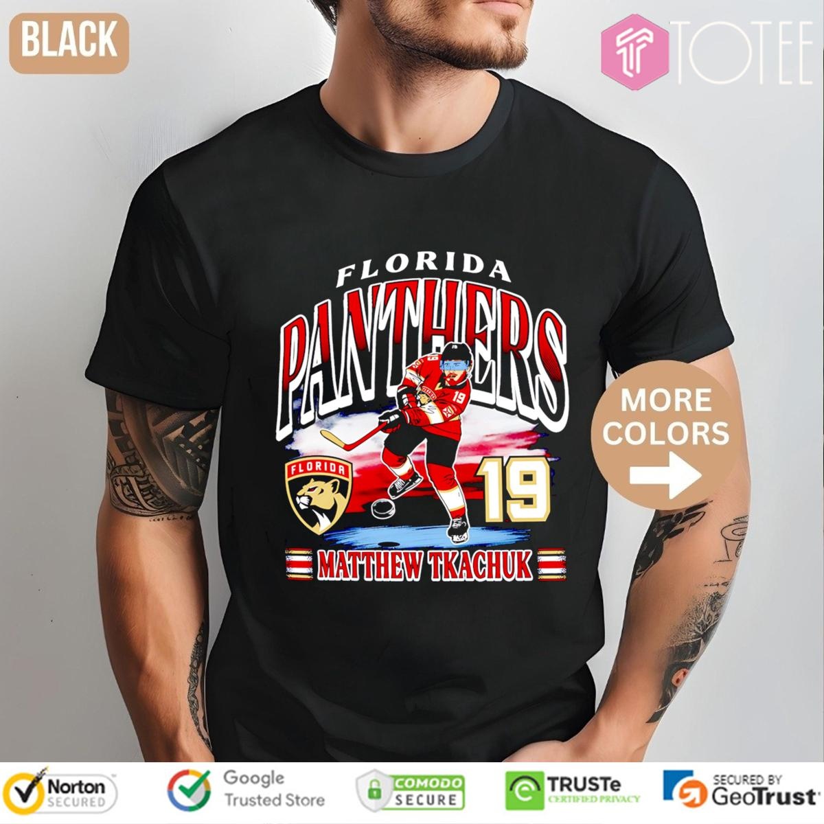 19 Matthew Tkachuk Florida Panthers Hockey T-shirt