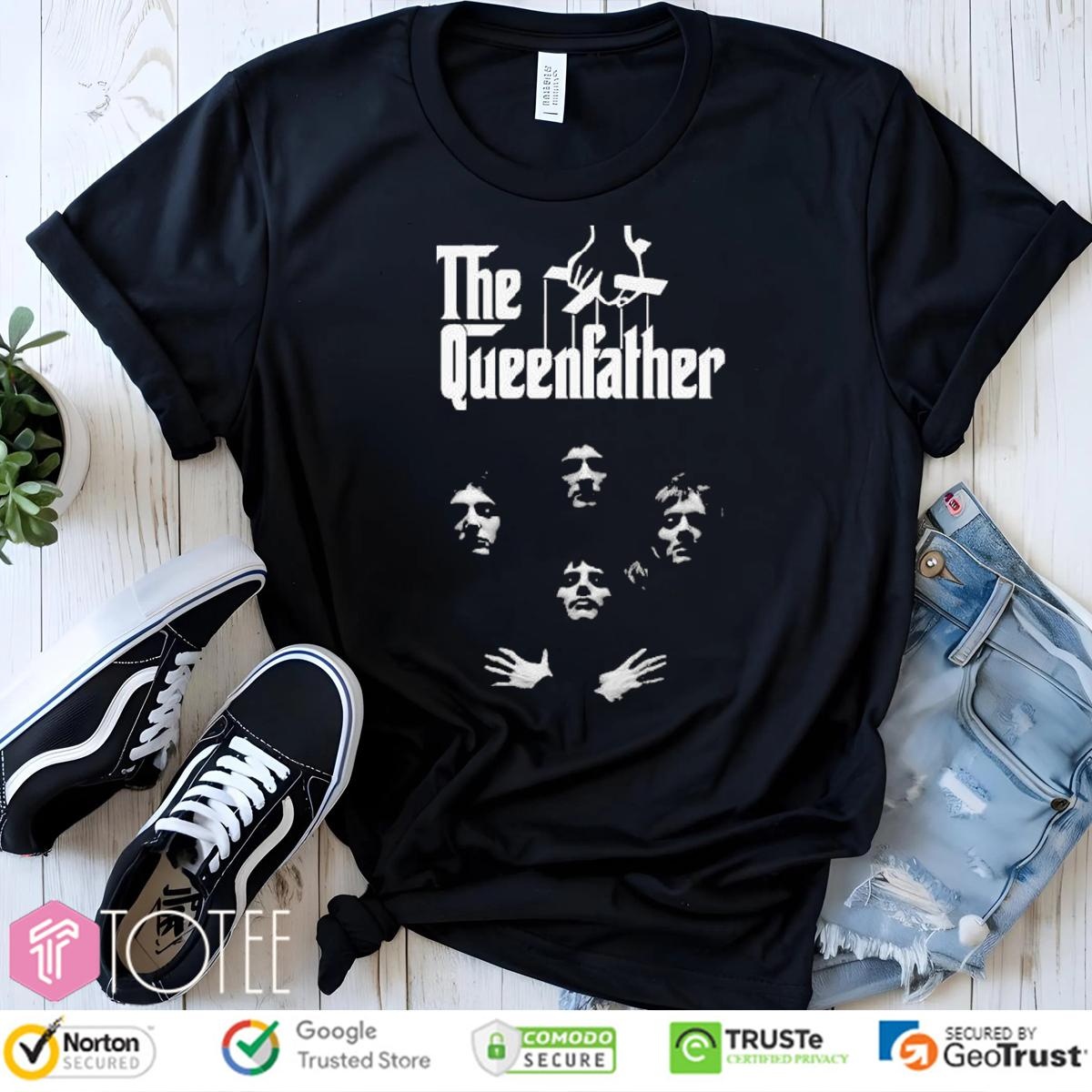 The Queenfather Parody Queen Bohemian Rhapsody Godfather T-shirt