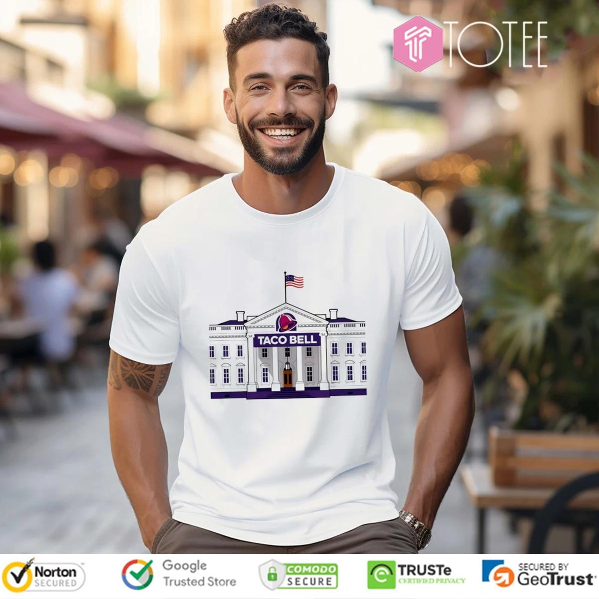 Taco House Parody Taco Bell The White House T-shirt