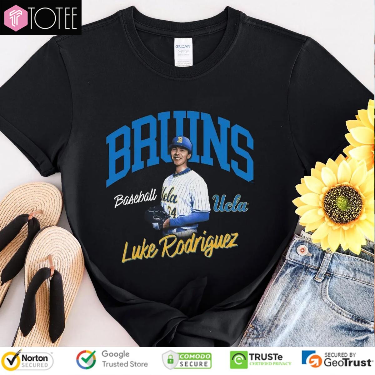 Luke Rodriguez Ucla Bruins Baseball Illustrated T-shirt