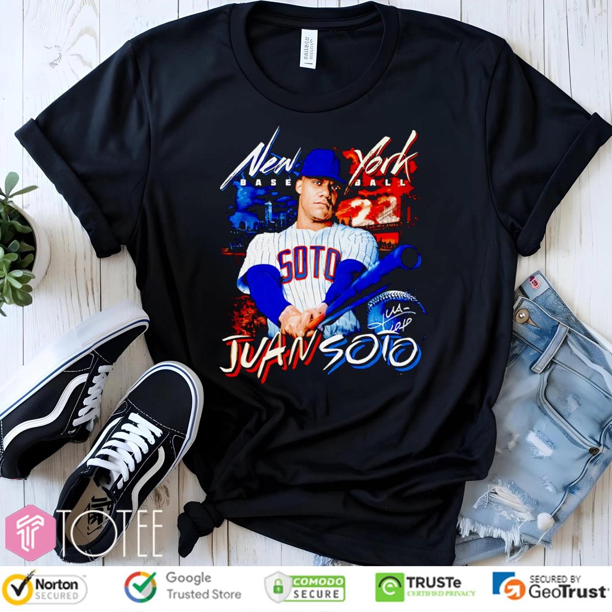 Juan Soto New York Mets Baseball Signature T-shirt