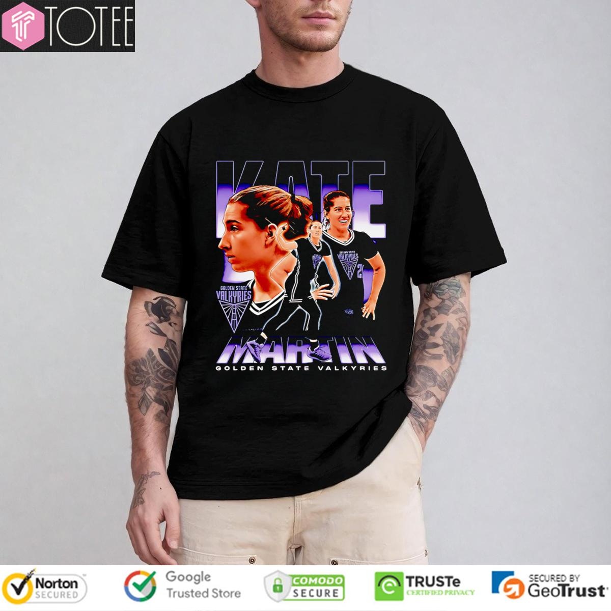 Kate Martin Golden State Valkyries Retro T-shirt