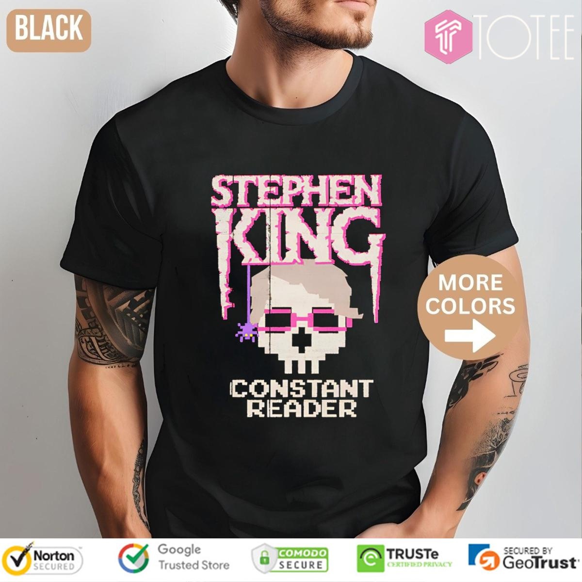 Stephen King Constant Reader T-shirt