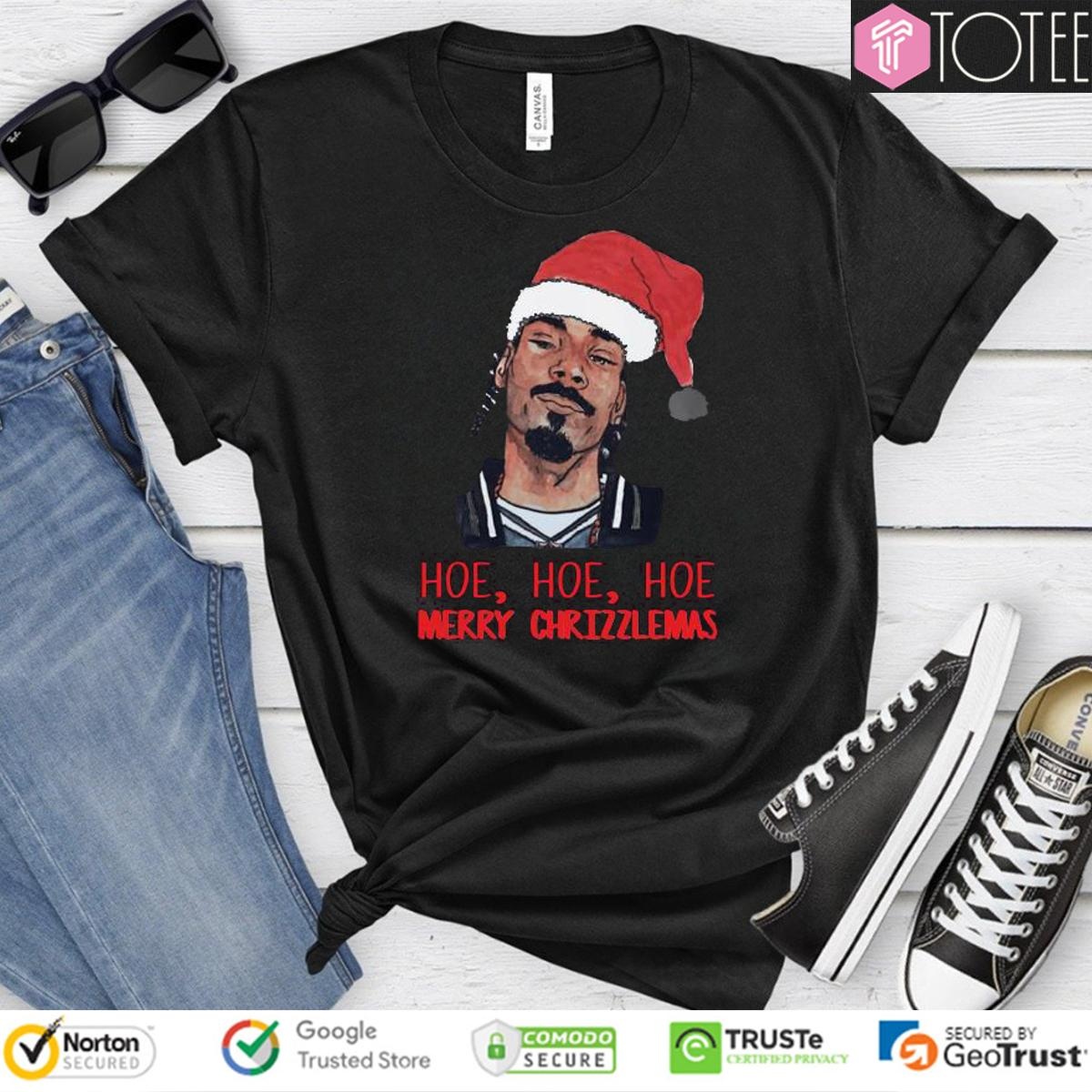 Snoop Dogg Hoe Hoe Hoe Merry Chrizzlemas Happy Christmas T-shirt