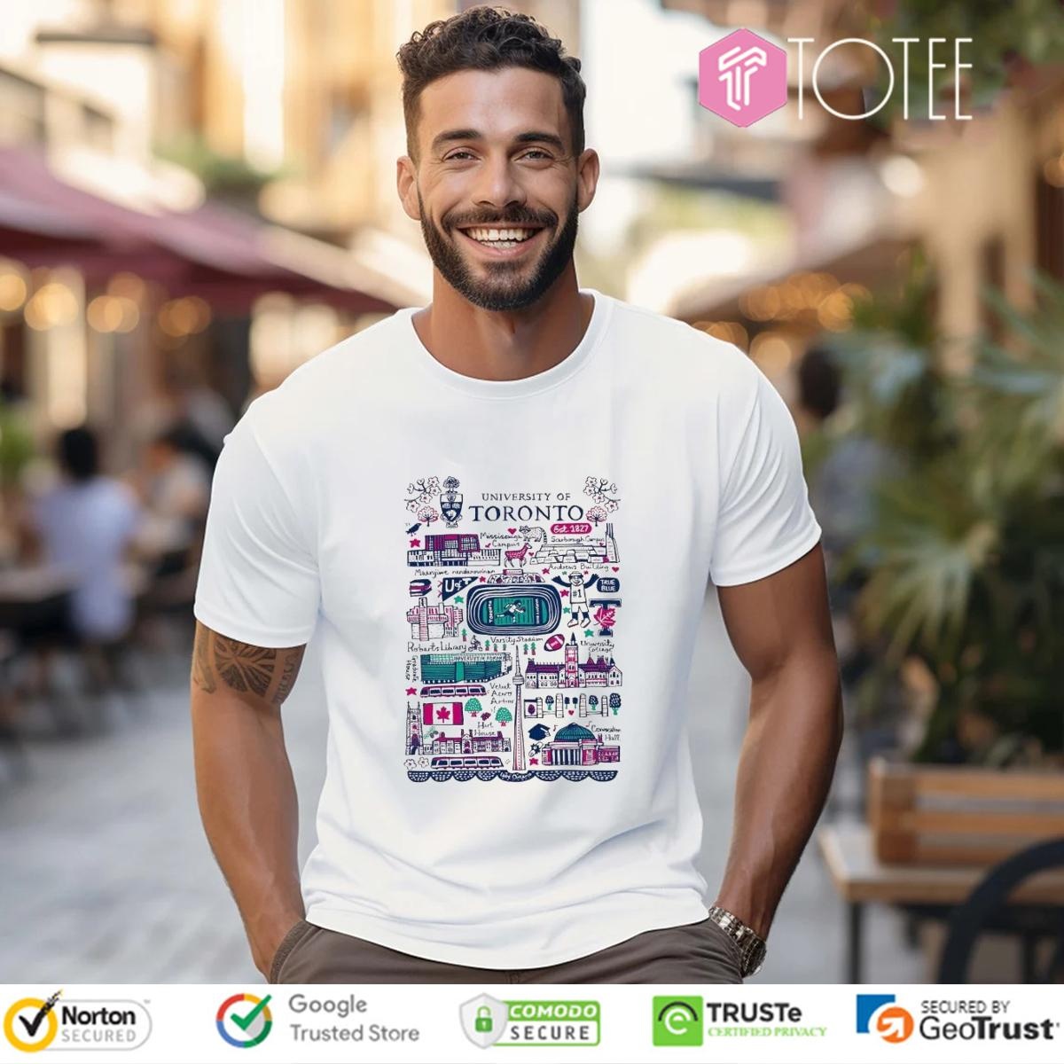 University Of Toronto Art Illustration T-shirt
