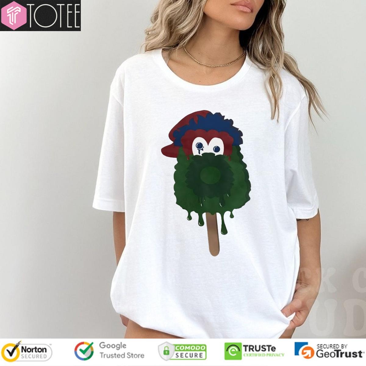 Ice Cream Philadelphia Phillies Mascot T-shirt
