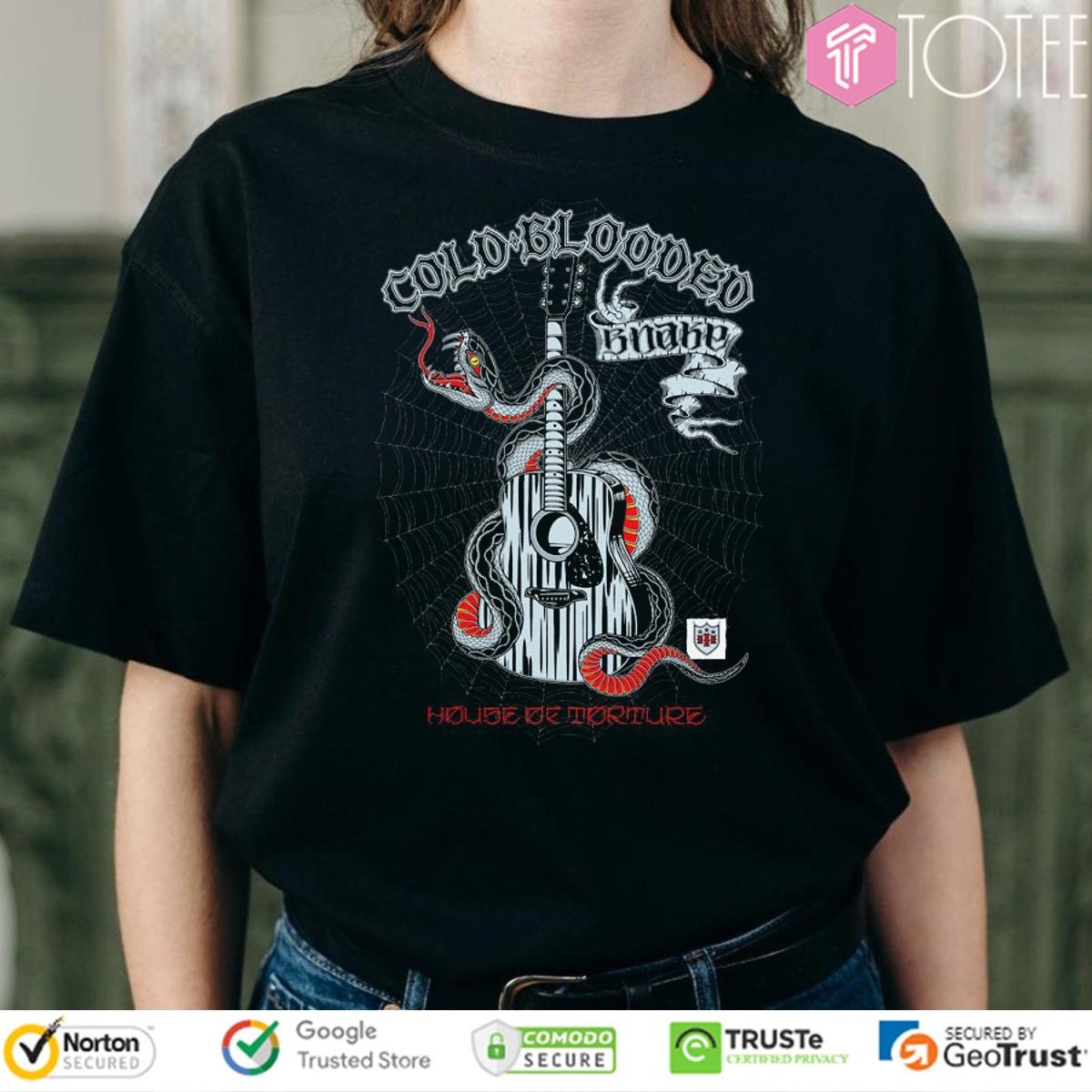 Seiya Sanada Tokyo Hiro Cold Blooded Snake House Of Torture T-shirt