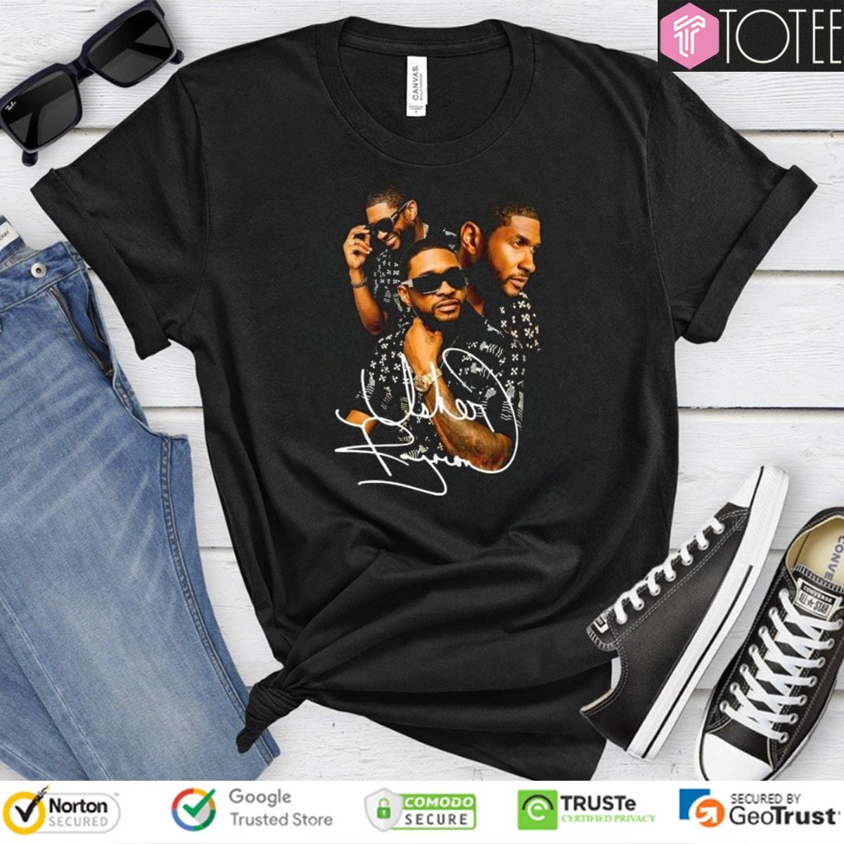 Usher Past Present Future Signature T-shirt