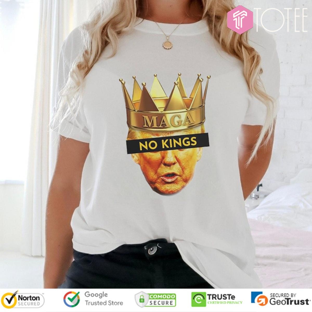 Trump Maga No Kings T-shirt