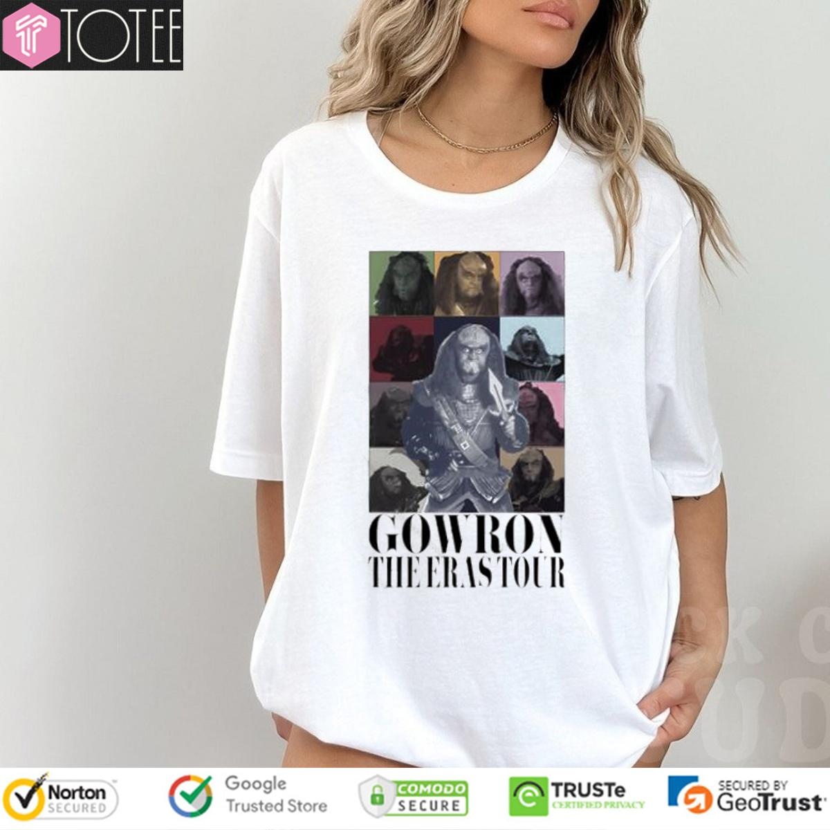 Star Trek Gowron Ver Eras Tour T-shirt